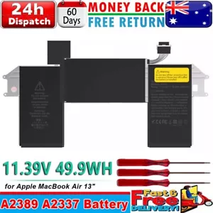 A2389 Battery for Apple MacBook Air 13" A2337 A2179 Air M1 Entry 2020 4380mah - Picture 1 of 11