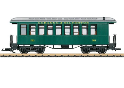LGB 36821 G Scale Durango & Silverton RR Passenger Car #311 - Image 1 of 2