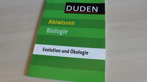Duden - Abiwissen Biologie - Evolution und Ökologie /St925 - Bild 1 von 2