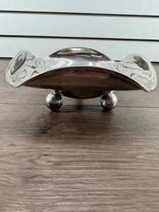 JLR JUVENTO LOPEZ REYES MEXICO STERLING SILVER MCM DISH 310.4g (WCP027134) - Picture 1 of 9