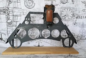 Luftwaffe-WW2 Fw190 A8 Gerätebrett komplett mit Revi C 12 D Nachbau - Picture 1 of 6