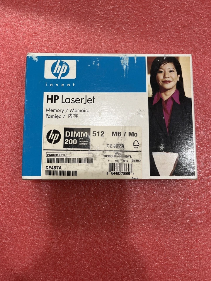 CE467A HP MEMORY 512MB - Image 1 of 1