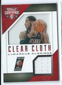 Camiseta deportiva LaMarcus Aldridge 2014-15 totalmente certificada tela transparente GU RELIQUIA 151/299 - Imagen 1 de 1