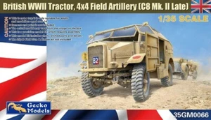 GECKO MODELS BRITISH WWII TRACTOR 4X4 FIELD ARTILLERY C8 MK.II 1:35 35GM0066 - Foto 1 di 1