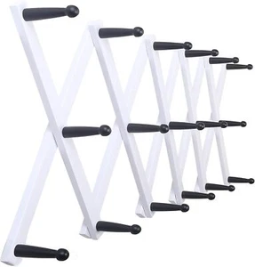 Accordion Wall Hanger, Modern Expandable Coat Rack Wall Mounted,17 Peg - Picture 1 of 5