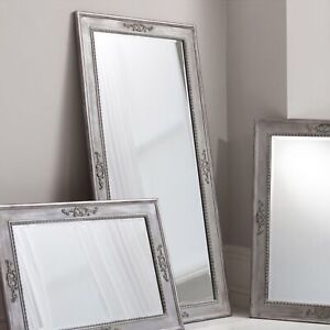 Ellesmere French Grey Leaner Mirror