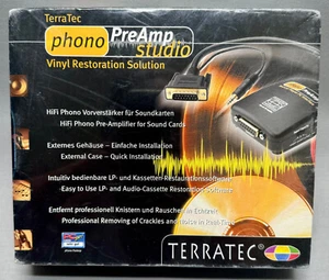 Neu TerraTec Phono PreAmp Studio Vinyl & K7 Restaurationslösung am PC - Bild 1 von 4