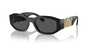 Versace Biggie VE4361 Sunglasses | Men’s Black Gold Frame | Authentic | New - Picture 1 of 4