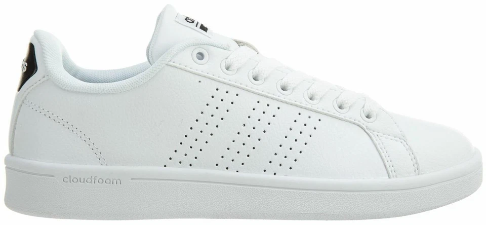 Size 7 - Adidas Cloudfoam Advantage Clean White W
