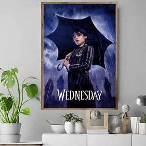WEDNESDAY 02 MOVIE FILM Retro Home Wall Art Print POSTER CANVAS - Picture 1 of 3