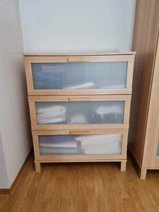 1 Ikea-Kommode, B 80 T40 H 100 holzfarben hell, sehr guter Zustand - Bild 1 von 2