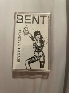 Rare-BENT Punitive Damage Demo Cassette Tape St.Louis 1993 Punk Scrapdog Records - Foto 1 di 7