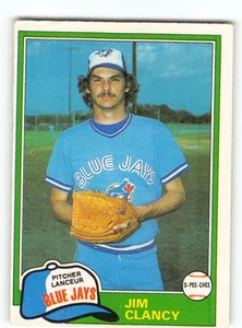 Jim Clancy 1981 Blue Jays Card - Picture 1 of 2