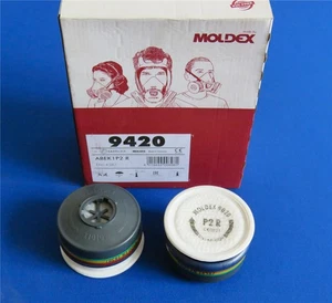 8 x MOLDEX Kombinationsfilter ABEK 1 P2 R EasyLock für Serie 7000 / 9000 - Bild 1 von 7