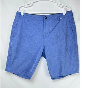 LinkSoul Herren Gr. 34 blau perforiert leichte Shorts Athleisure Sport Golf - Bild 1 von 9