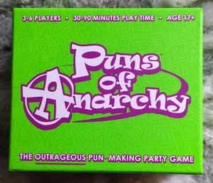 Puns of Anarchy The Outrageous Pun Making Party Game Deck Card Game 17+ - Picture 1 of 1