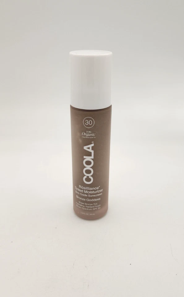 Rosilliance COOLA Tinted Moisturizer Organic  SPF 30 1.5oz Bronze Goddess No Box - Image 1 of 4