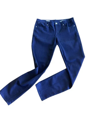 Pantalones para mujer Gap 1969 tiro medio legging jean azul marino lavado oscuro talla 29/8 Foto 1 de 4
