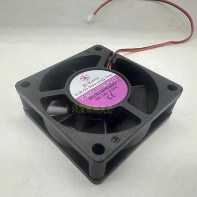 Bi-Sonic BP602024H 6020 DC24V 0.15A 6CM 2-Wire Inverter Cooling Fan - Image 1 of 3