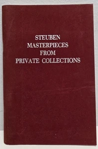 Steuben (Glass) Masterpieces From Private Collections (Felt Softcover Book) - Bild 1 von 4