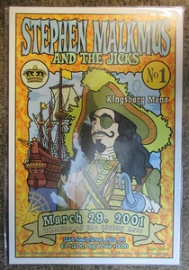 Stephen Malkmus & The Jicks Concert Poster Philly 2001, 12" X 18" ORIGINAL ! - Picture 1 of 1