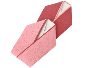 Collare a strati in seta alta qualità stampa Sakura reversibile lusso esposto 502 - Foto 1 di 7