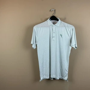 Camisa polo de golf Johnnie O peso pluma para hombre M S/S maceta poli spandex - Imagen 1 de 9