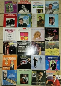 1960's JAZZ 12" VINYL RECORDS LOT- (Lot 2) Nancy Sinatra, Louis Armstrong - Picture 1 of 2