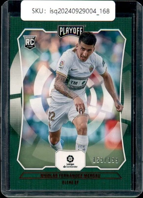 2022 Panini Chronicles Nicolás Fernández Mercau /199 Playoff La Liga Red RC #57 - Image 1 of 2