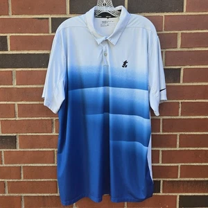 Disney Parks Mickey Mouse Original Nike Dri Fit Blau Golf Poloshirt Gr. XL RAR - Bild 1 von 7