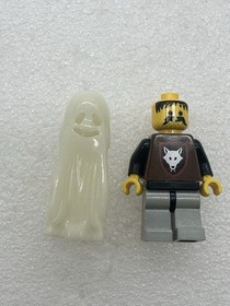 Vintage Lego Wolfpack Minifigure And Ghost Shroud Cover Accessory