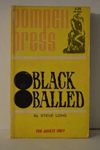 Black Balled Steve Long Adult Reading MM PB - Picture 1 of 1