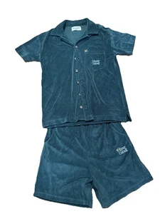 Oliver Cabell Herren XS Grün French Terry Set Hemd + Shorts - Bild 1 von 7