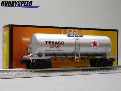 MTH RAILKING TEXACO MODERN TANK CAR O GAUGE #677 train freight rail 30-73633 NEW - Image 1 of 4