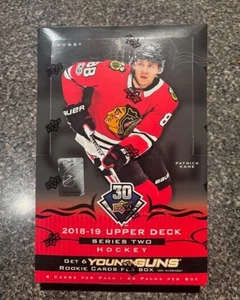 2018-19 Upper Deck Series 2 Hockey Hobby Box - Picture 1 of 1