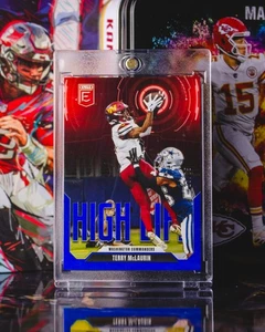 Panini Donruss Elite High Life #12 2025 Terry McLaurin azul/75 - Imagen 1 de 2