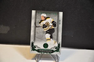 2018-19 upper deck hockey artifacts emerald 68/99 charlie Mcavoy #25 boston brui - Bild 1 von 7