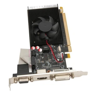 Desktop Graphics Card R5 220 1GB GDDR3 64bit 650/533MHz DVI VGA HD Ports PCI BEA - Picture 1 of 12