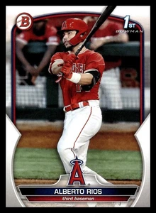 2023 Bowman Draft 1st #BD-168 Alberto Rios Los Angeles Angels Baseballkarte - Bild 1 von 2