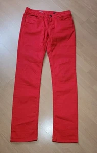 TOMMY HILFIGER Jeans-Hose W27/L32 Rot Cotton-Stretch Neuwertig - Bild 1 von 14