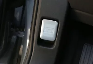 Fit For Range Rover Evoque 2020-2023 Matte Silver Engine Hood Switch Cover Trim - Foto 1 di 11