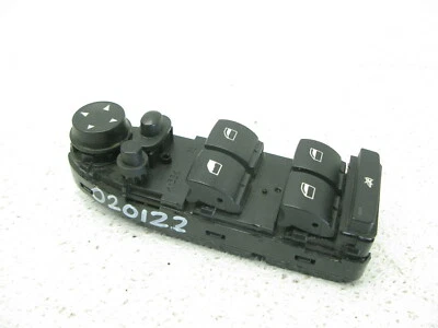 08-10 BMW E60 530i 525i 545i LEFT FRONT POWER MASTER WINDOW SWITCH OEM 020122 - Image 1 of 4