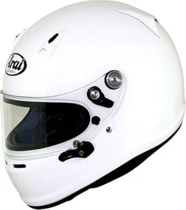 Arai SK-6 PED 59-60cm SNELL K2010 Standard White Full Face Helmet Size L New - Picture 1 of 2