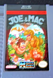 Joe & Mac and Quattro Sports Nintendo Entertainment 1992 NES Auth Working Carts - Picture 1 of 8