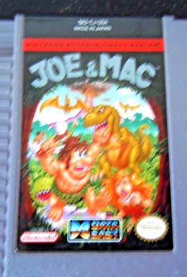 Joe & Mac and Quattro Sports Nintendo Entertainment 1992 NES Auth Working Carts - Image 1 of 4