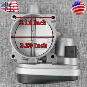 For 02-06 BMW 745Li 745i X5 545i 645Ci Throttle Body Assembly 13547506627-04 OEM - Bild 1 von 11