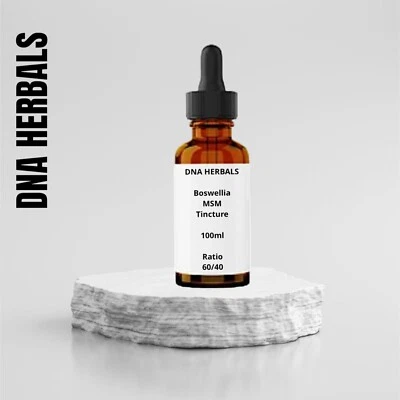 DNA HERBALS - Boswellia & MSM Tincture - 100ml