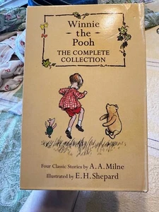 Winnie The Pooh The Complete Collection 4 Books Boxed Set A.A. Milne Illustrated - Picture 1 of 10