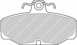 Kit Pastiglie Freni POSTERIORI Ferodo FORD SIERRA '87-'93 2.0 RS Cosworth 150 KW - Foto 1 di 2