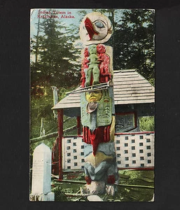 Vintage Lowman & Hanford Seattle Wash. Totem Ketchikan ALaska - Bild 1 von 2